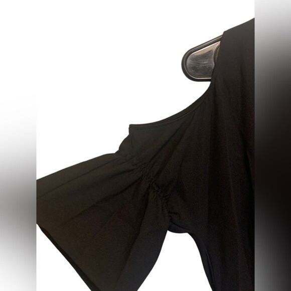 Zara Basic Romper Cold ShoulderBlack Size Small - Picture 6 of 10